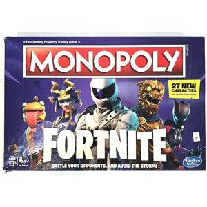 Monopoly Fortnite Board Game By Hasbro